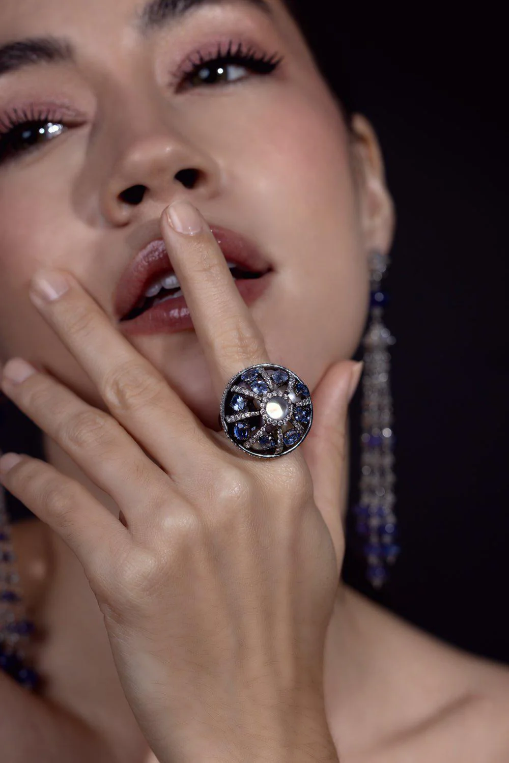 Moonstone Sapphire Ring - Image 4