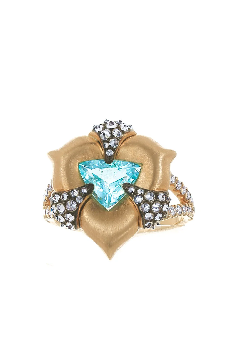 Paraiba Triangle Ring
