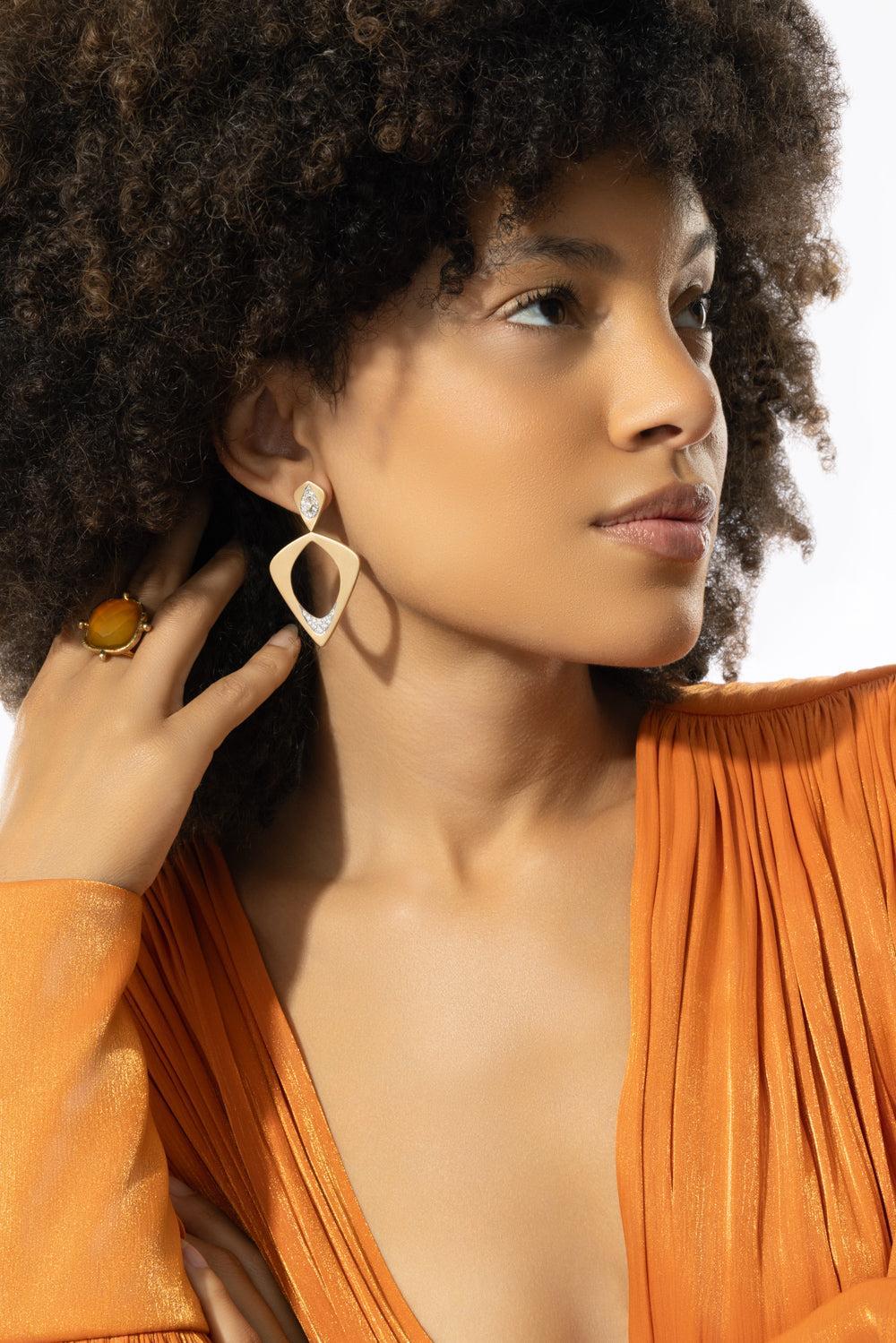 Wicker Single Layer Earrings - Image 3