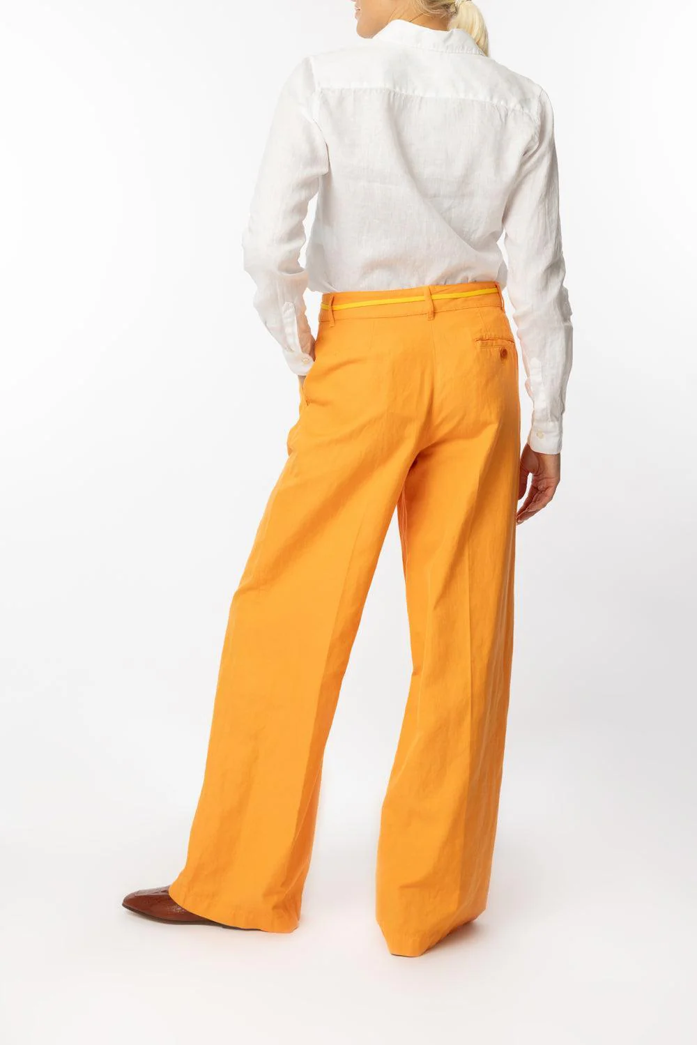 Long Sleeve Mod Shirt - White - Image 4