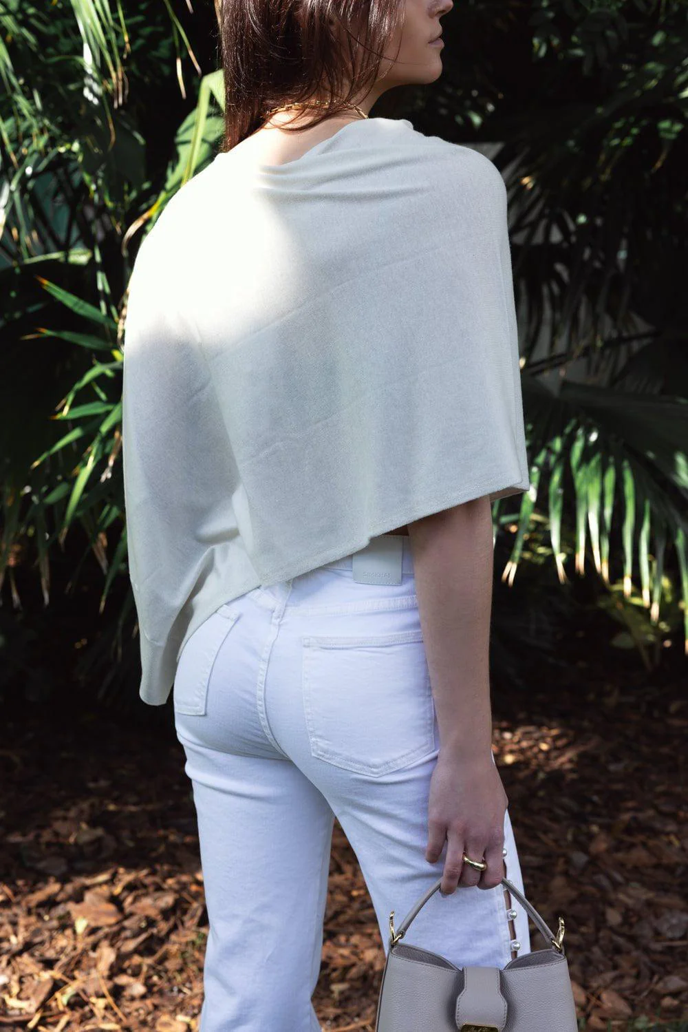 Poncho - Beige - Image 5