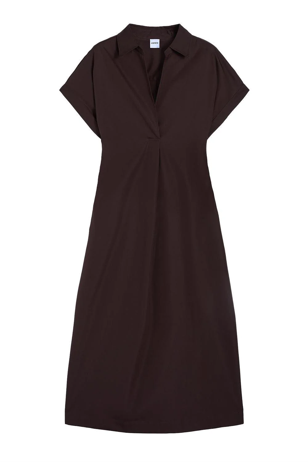 Short Sleeve Belted Midi Dress - Image 5