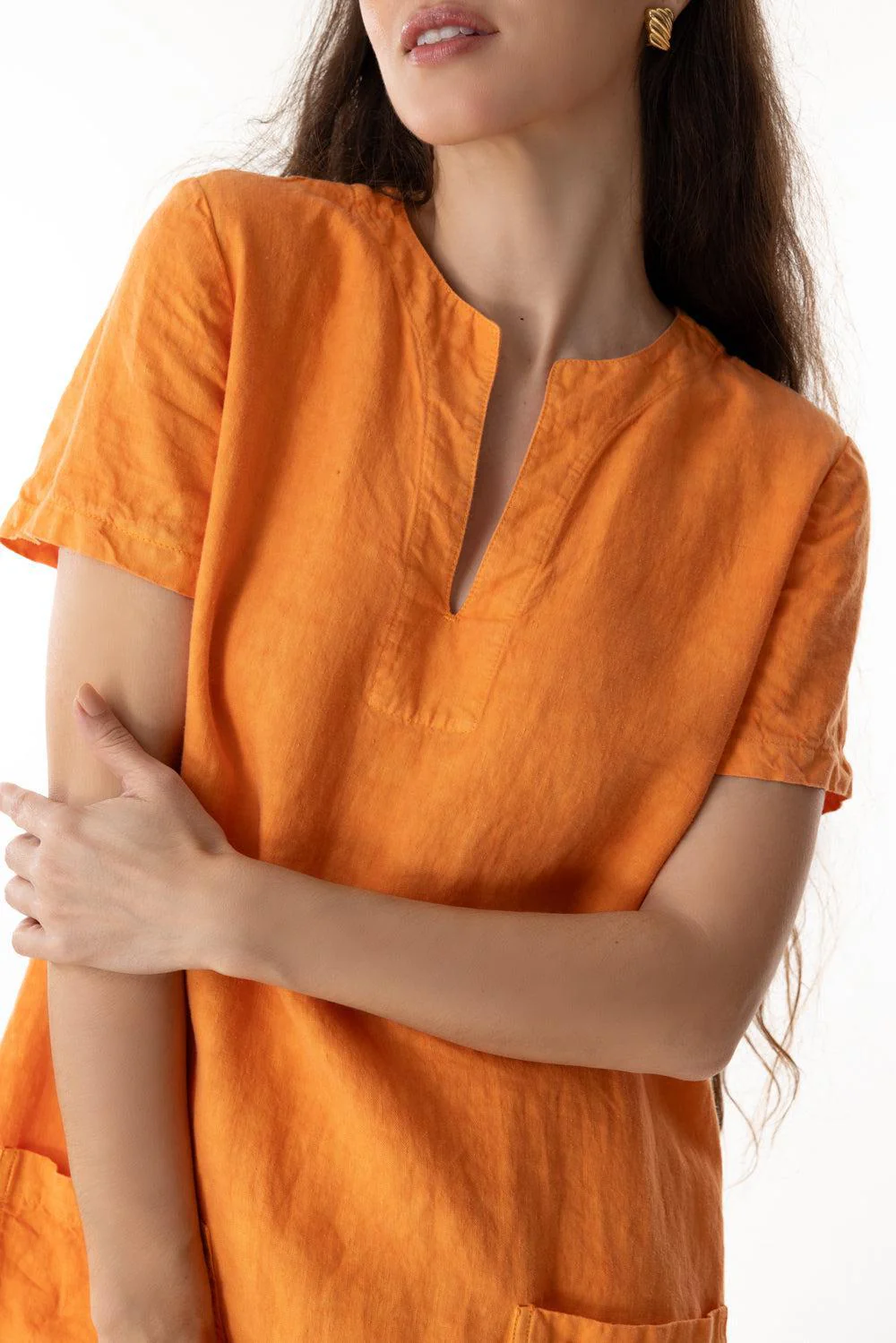 Short Sleeve Short Dress - Image 3