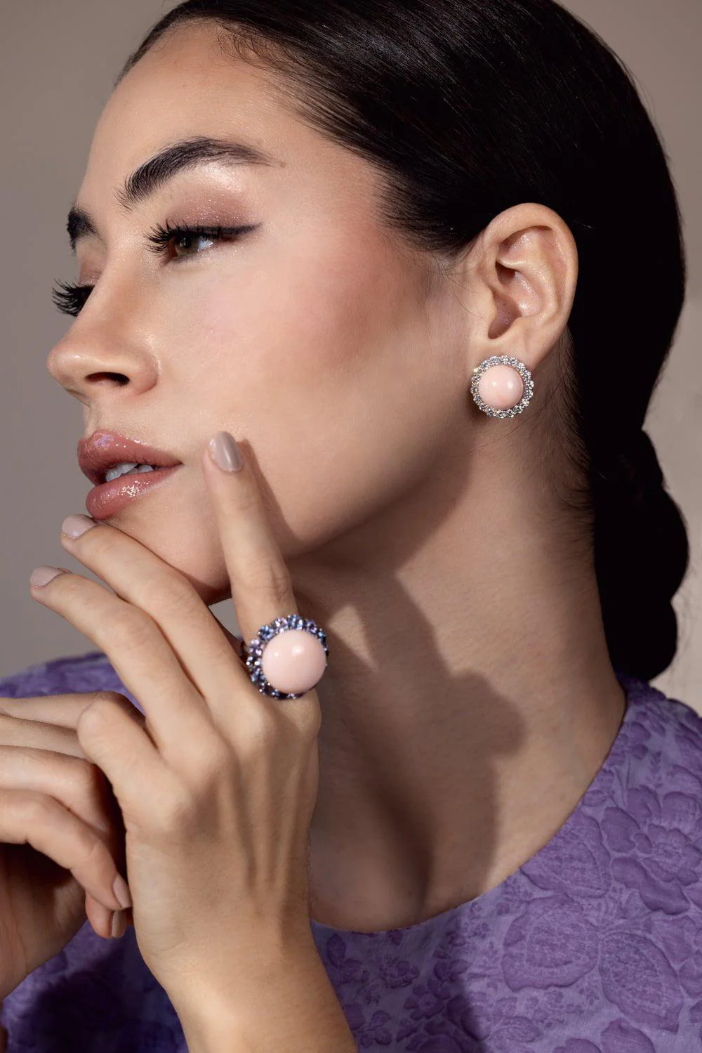 Angel Skin Coral Ring - Image 3