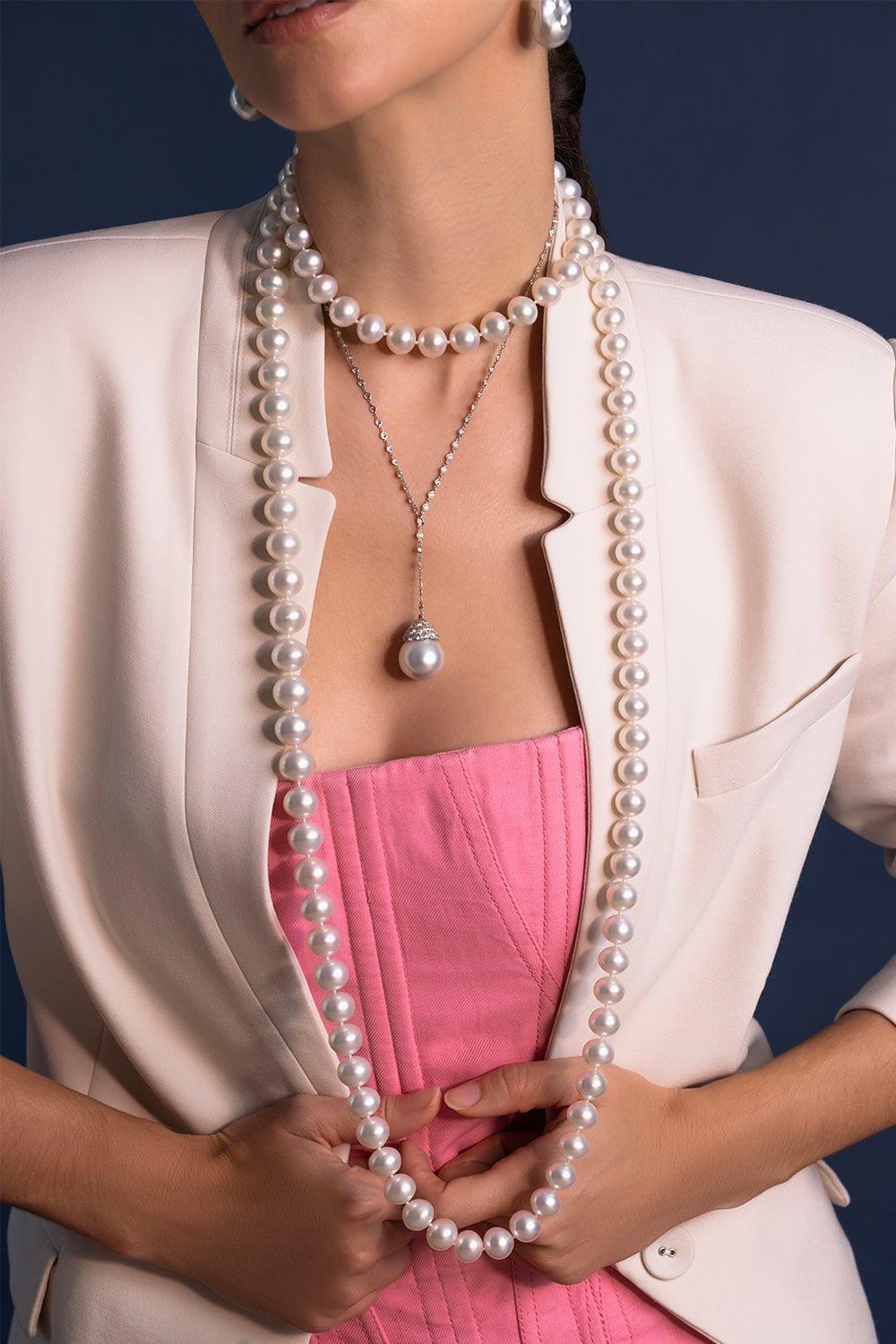 Button South Sea Pearl Necklace - Image 4