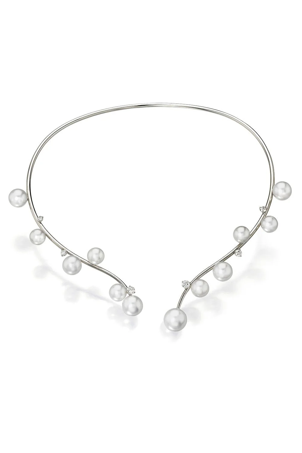 Floating Open Bubble Necklace