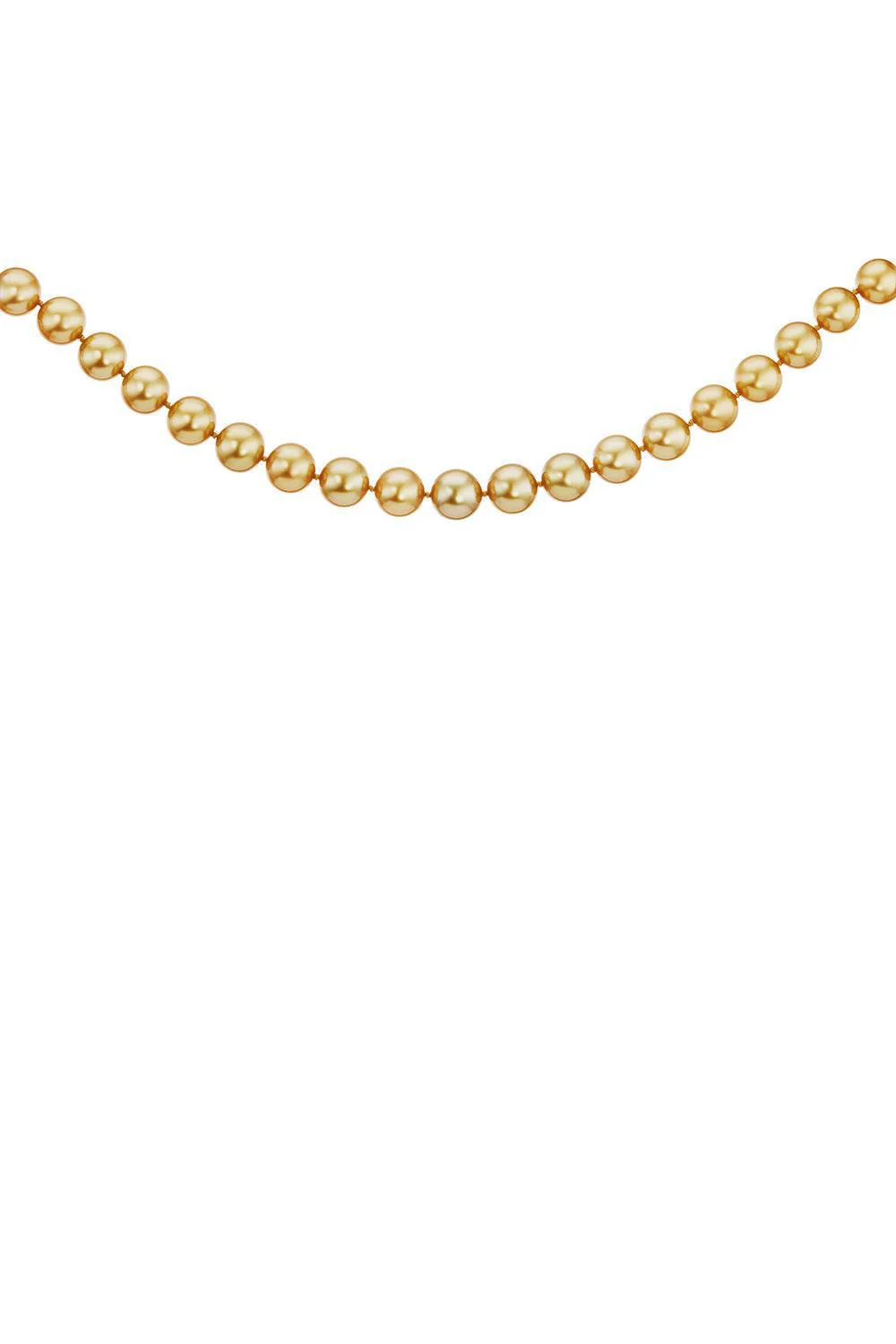 Golden South Sea Strand Necklace