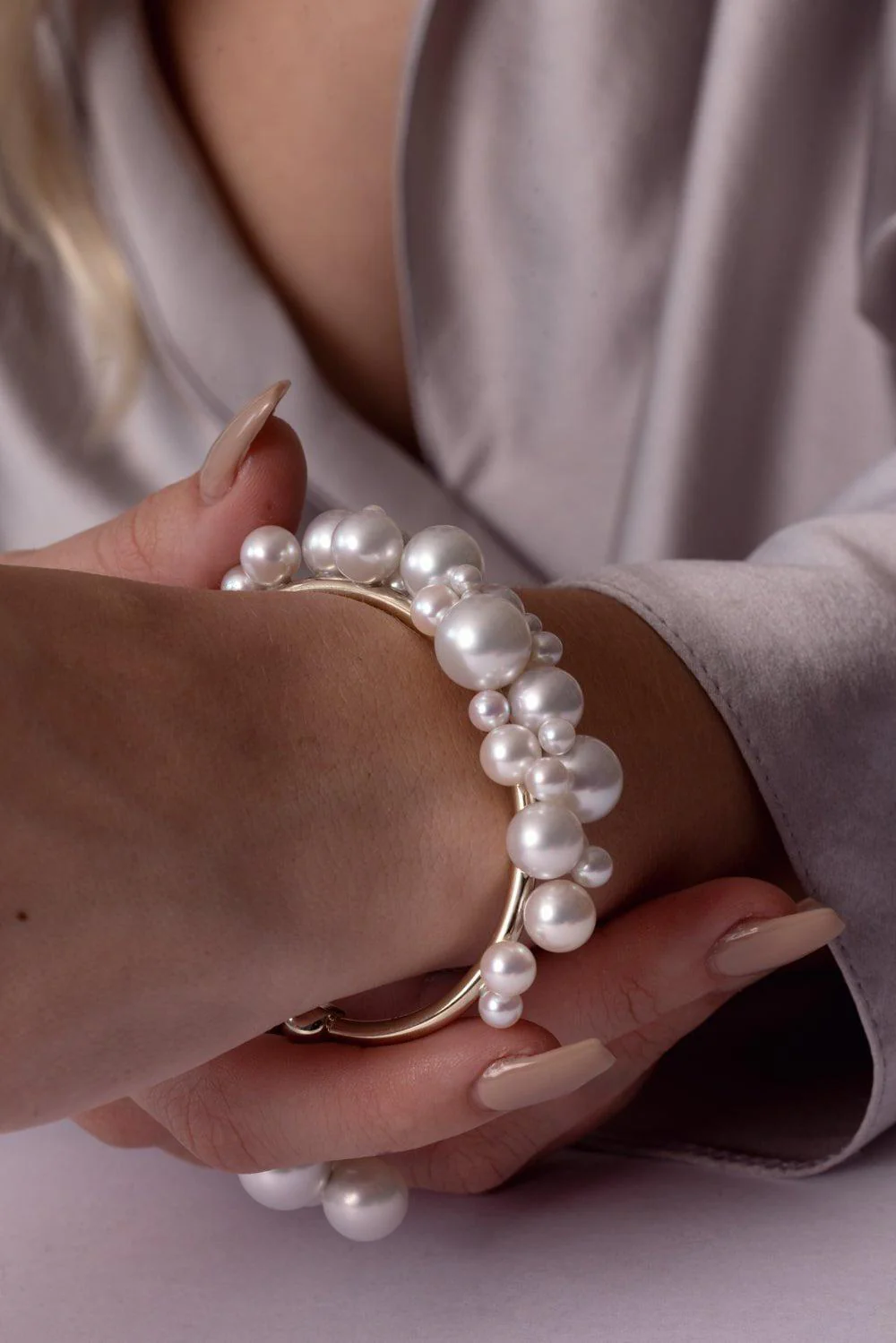 Linear Bubble Bangle - Image 2