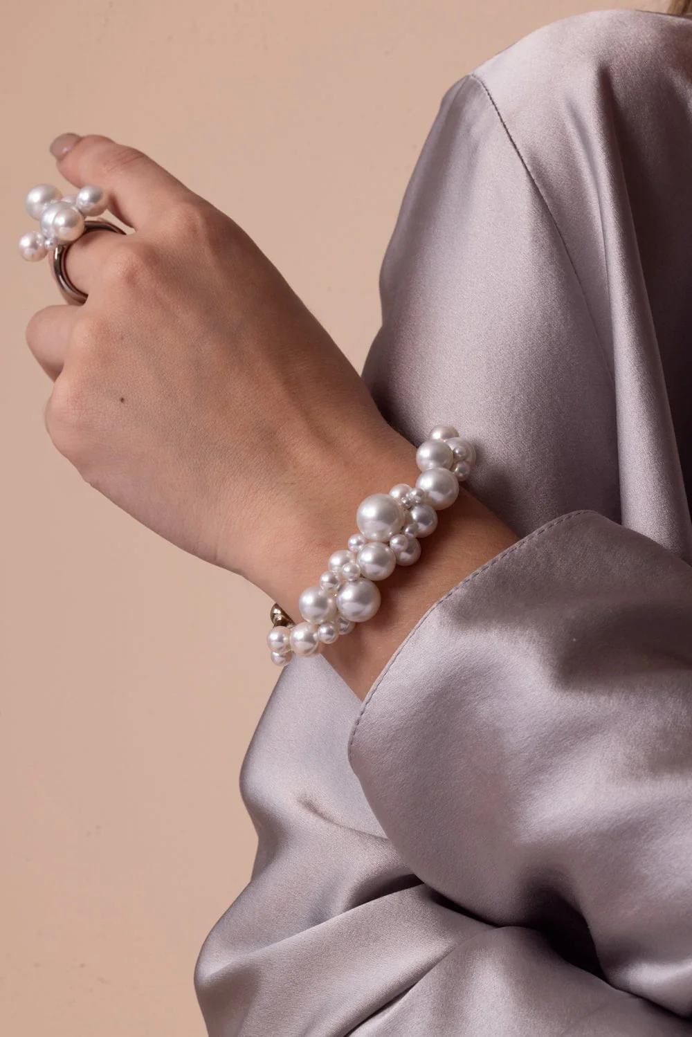 Linear Bubble Bangle - Image 3