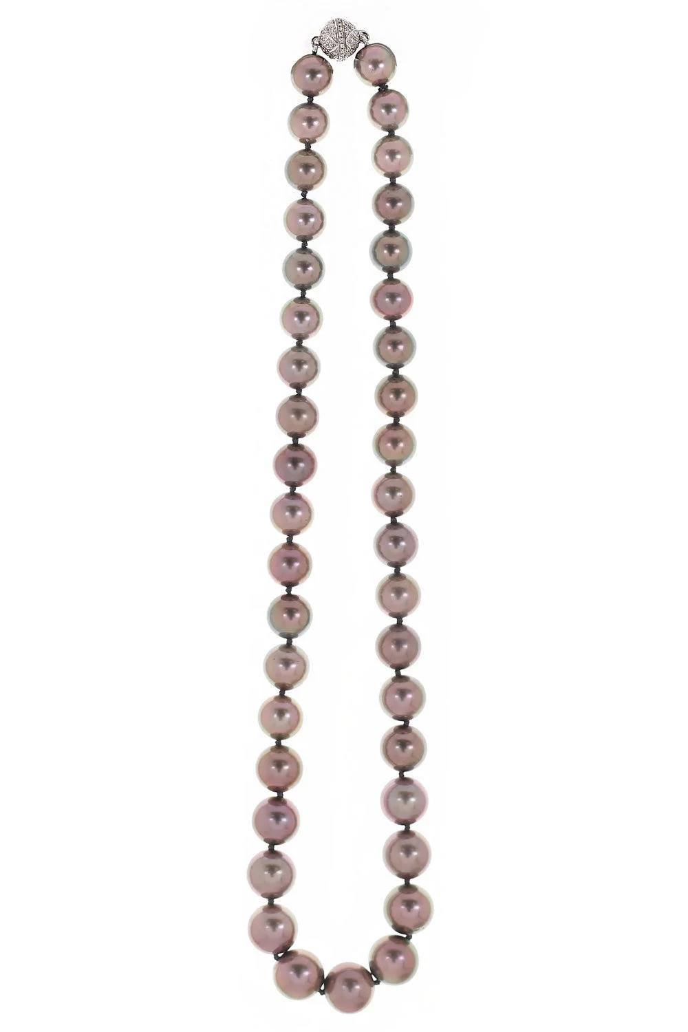 Round Tahitian Pearl Necklace