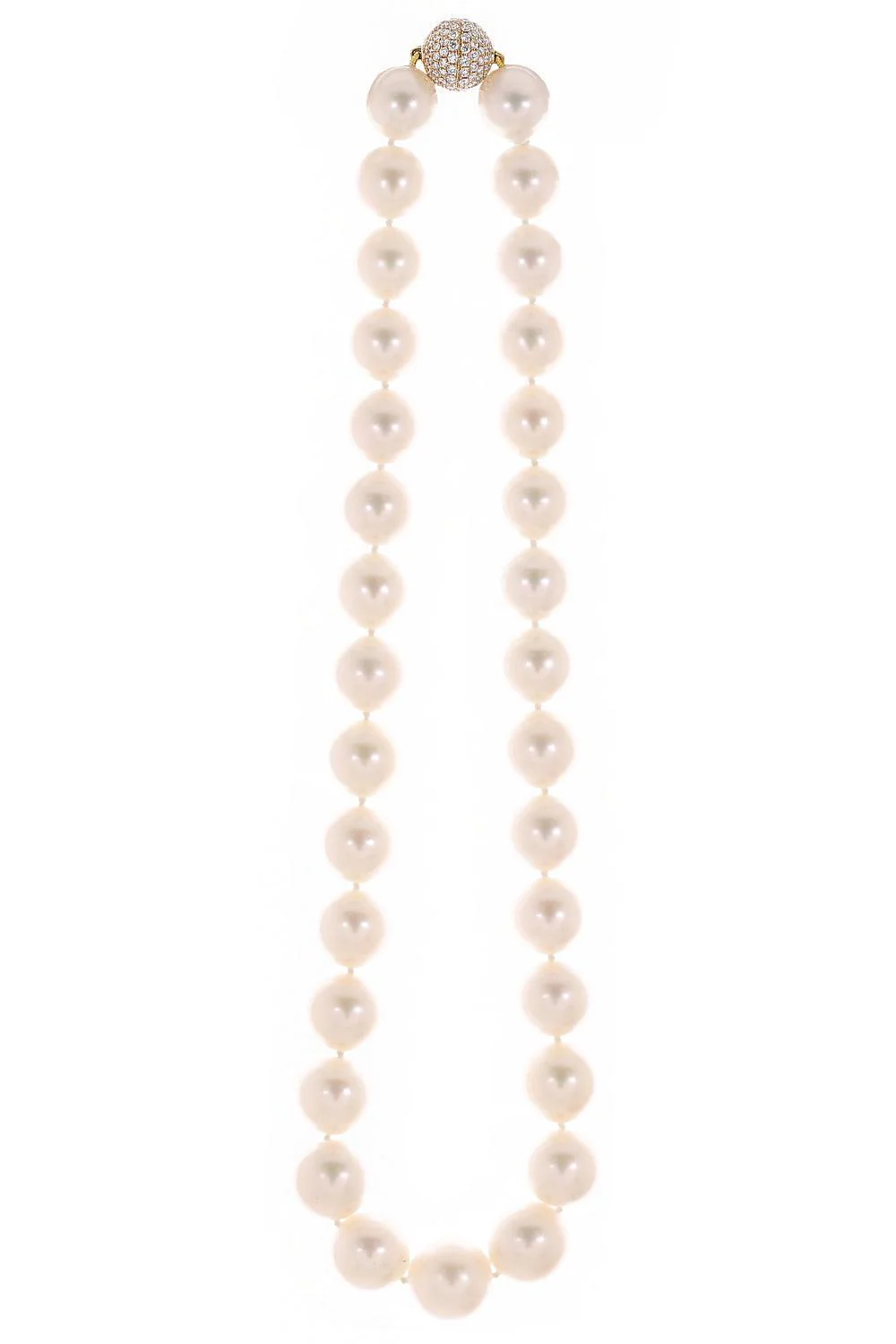 South Sea Pearl Diamond Necklace