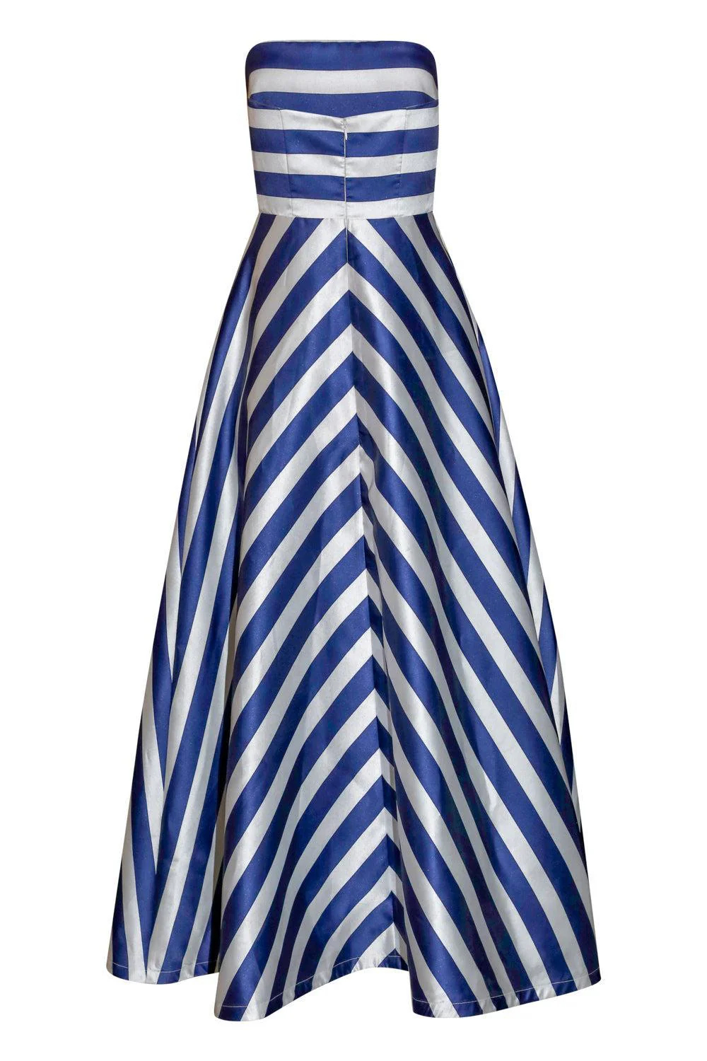 Audrey Gown - Royal Stripe - Image 6