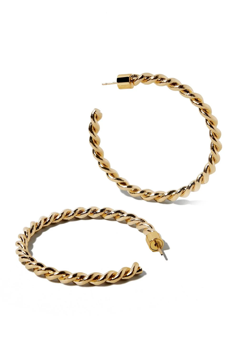 Ayesha Baby Hoop Earrings - 1.5in