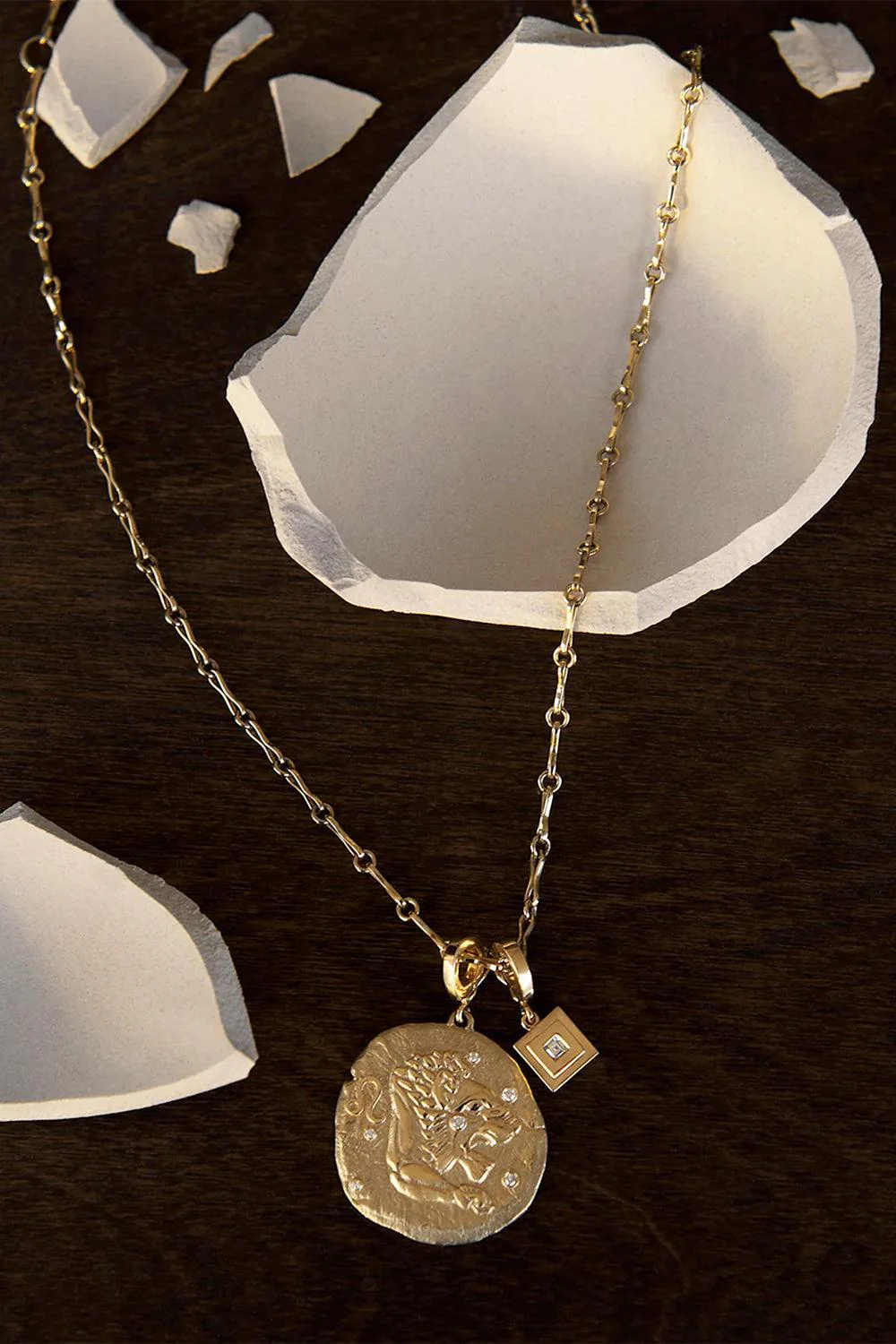 Diamond Of The Stars Leo Large Coin Charm - Image 3