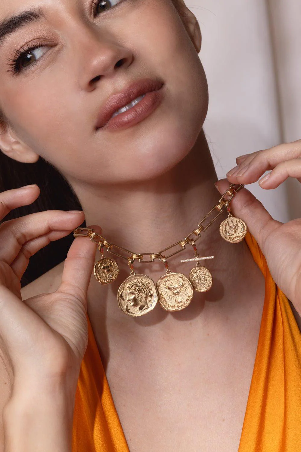 Goddess Large Coin Pendant - Image 2