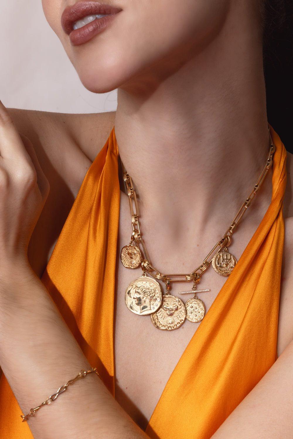Goddess Large Coin Pendant - Image 4