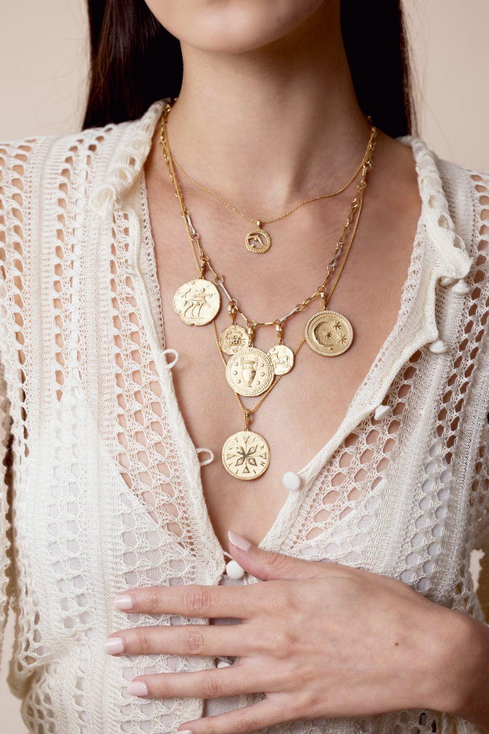 Of The Sea Petite Coin Necklace - Image 3
