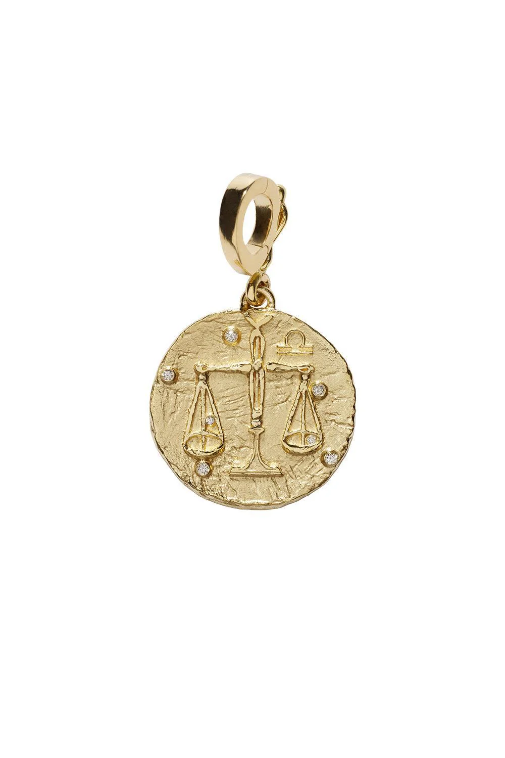 Of The Stars Small Libra Coin Charm