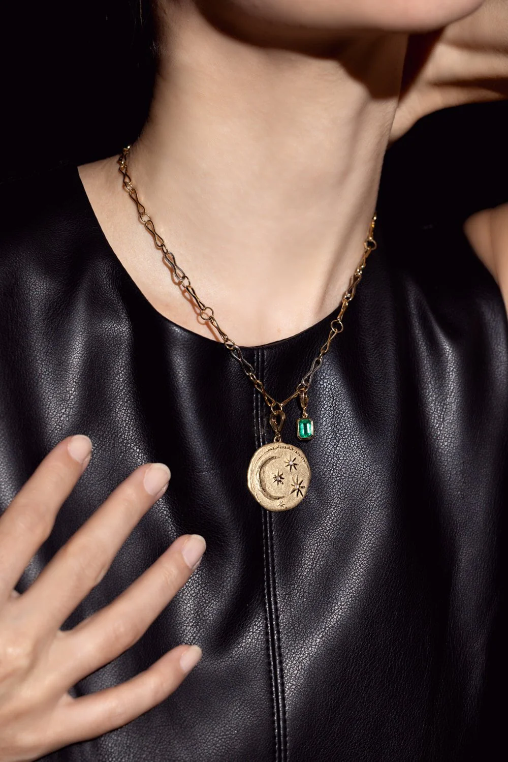 Rich Large Emerald Charm - Image 3