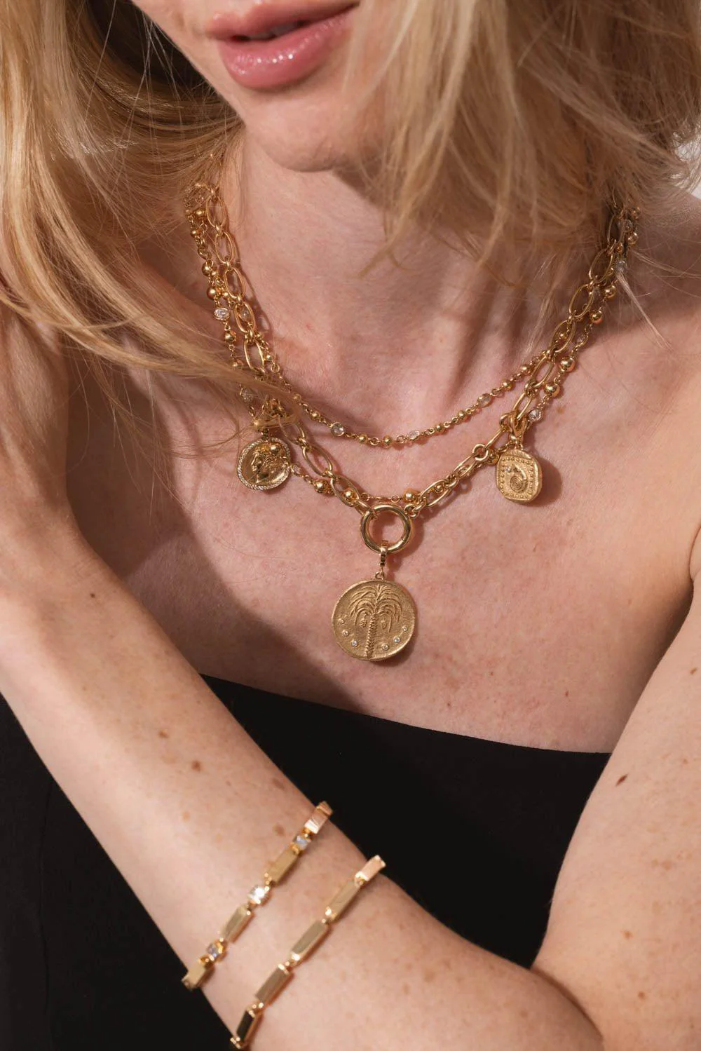 Small Goddess Coin Charm - Image 4