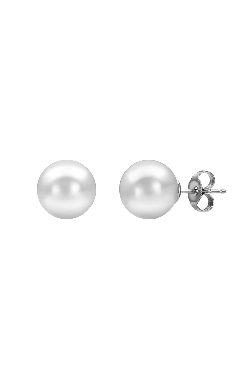 Akoya Pearl Stud Earrings - 7mm - Image 3