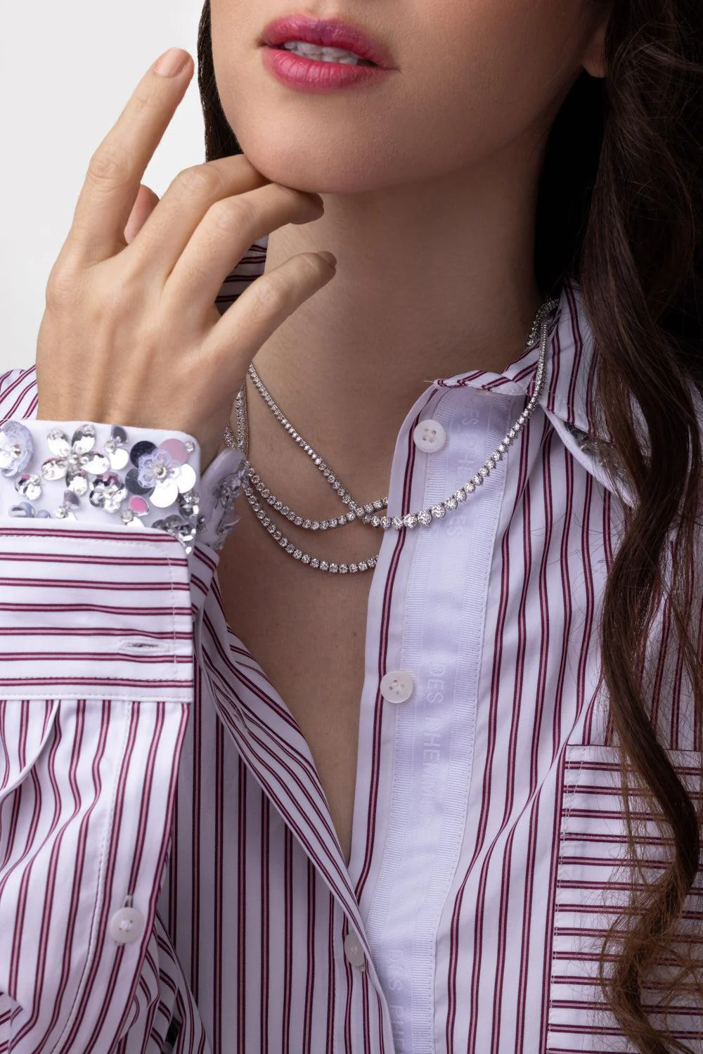 Diamond Tennis Necklace - Image 2