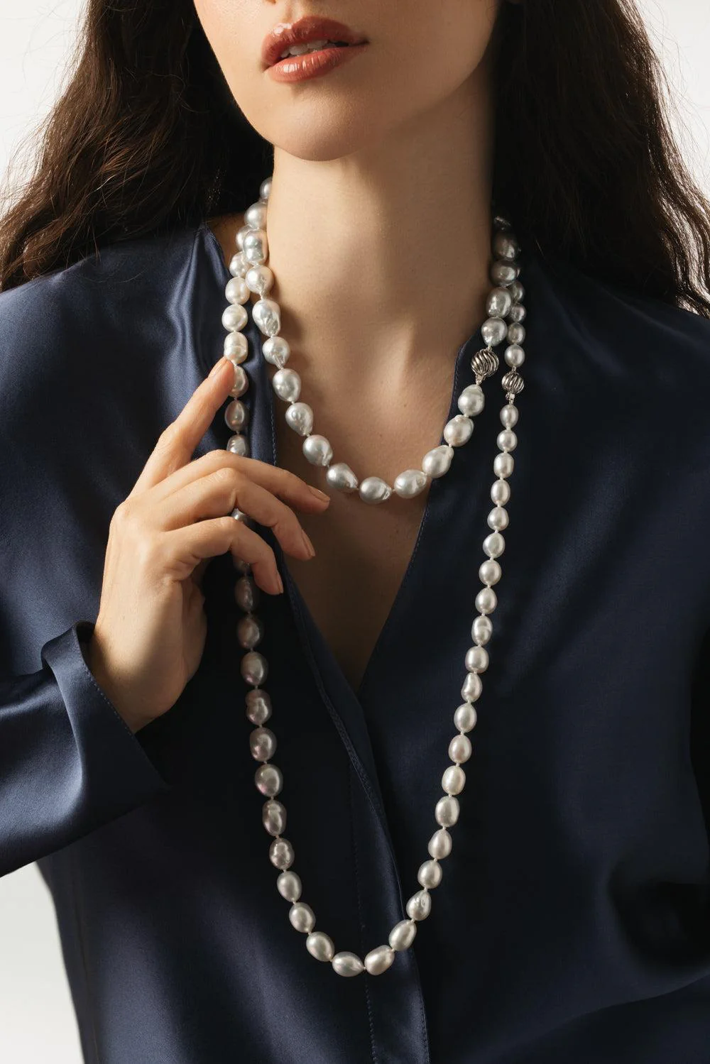 Endless South Sea Baroque Pearl Necklace - Image 2