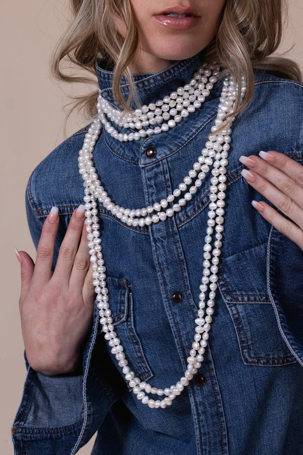 Freshwater Pearl Necklace - Image 3