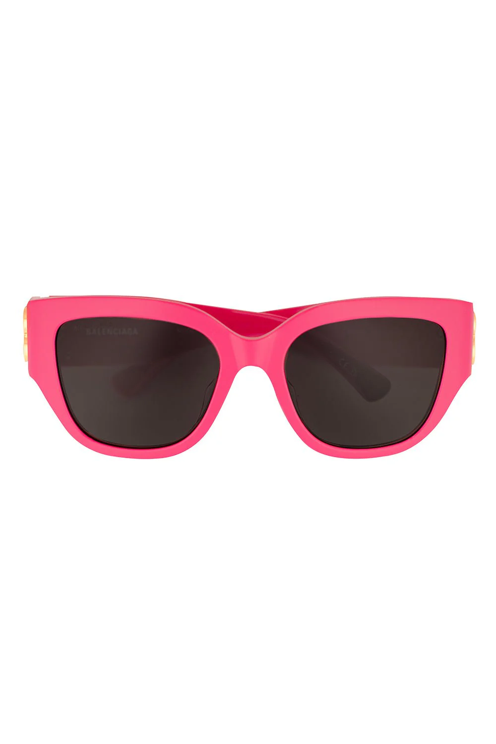Bossy Round Logo Sunglasses