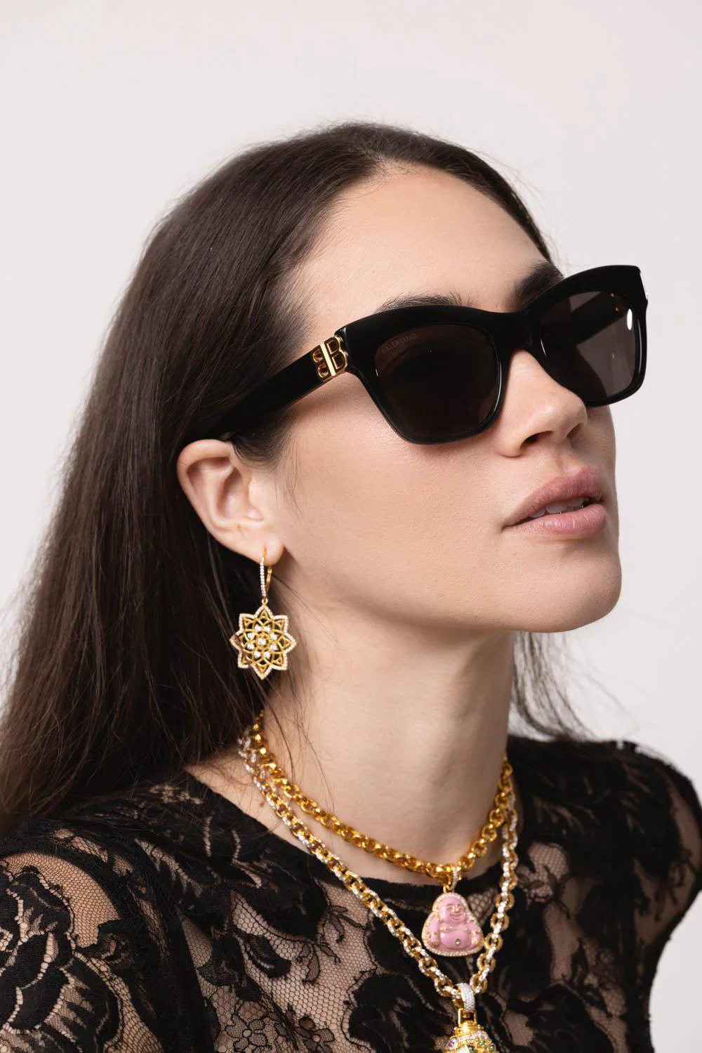 Cat Eye Logo Sunglasses - Image 2