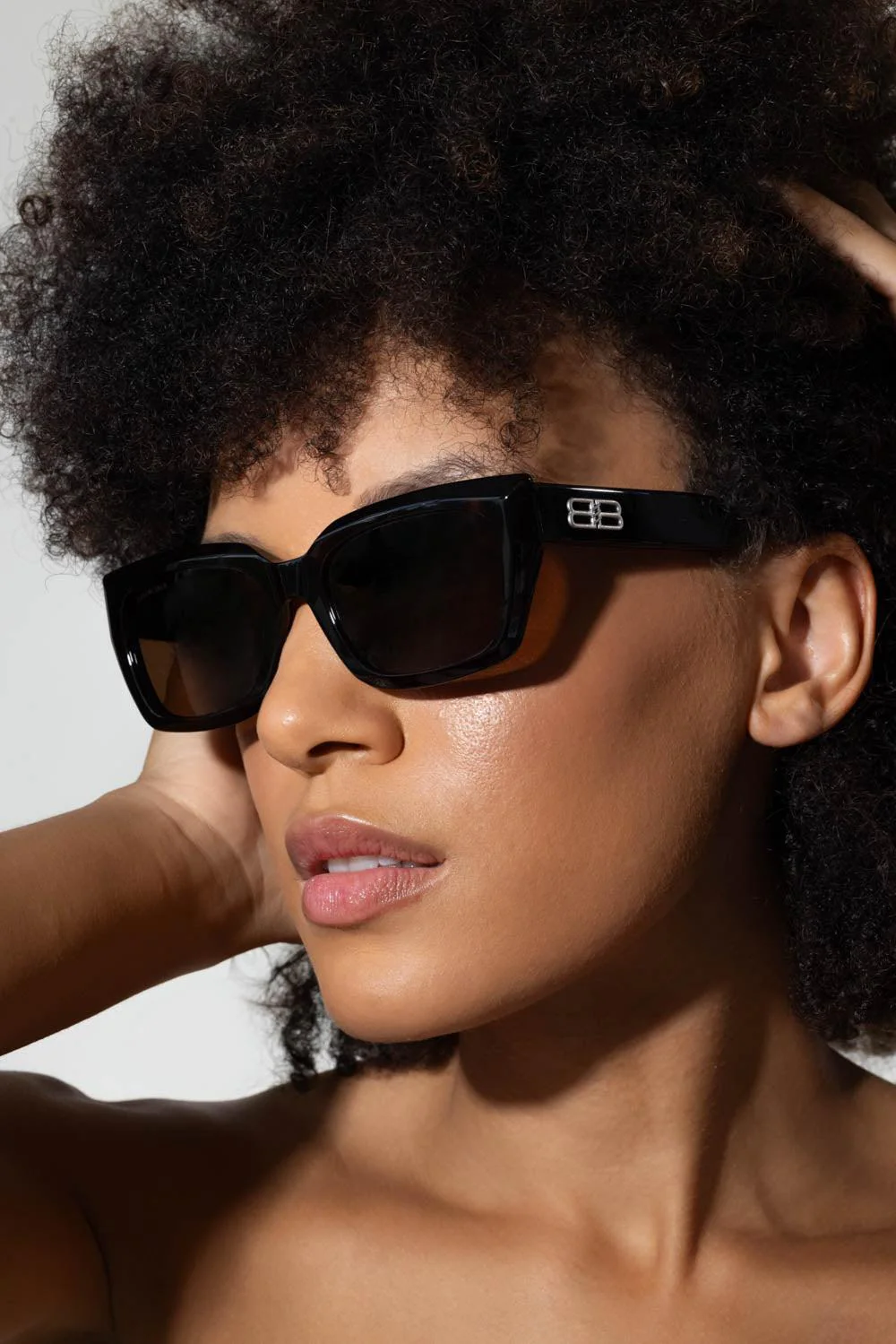 Rive Gauche Rectangular Sunglases - Image 2