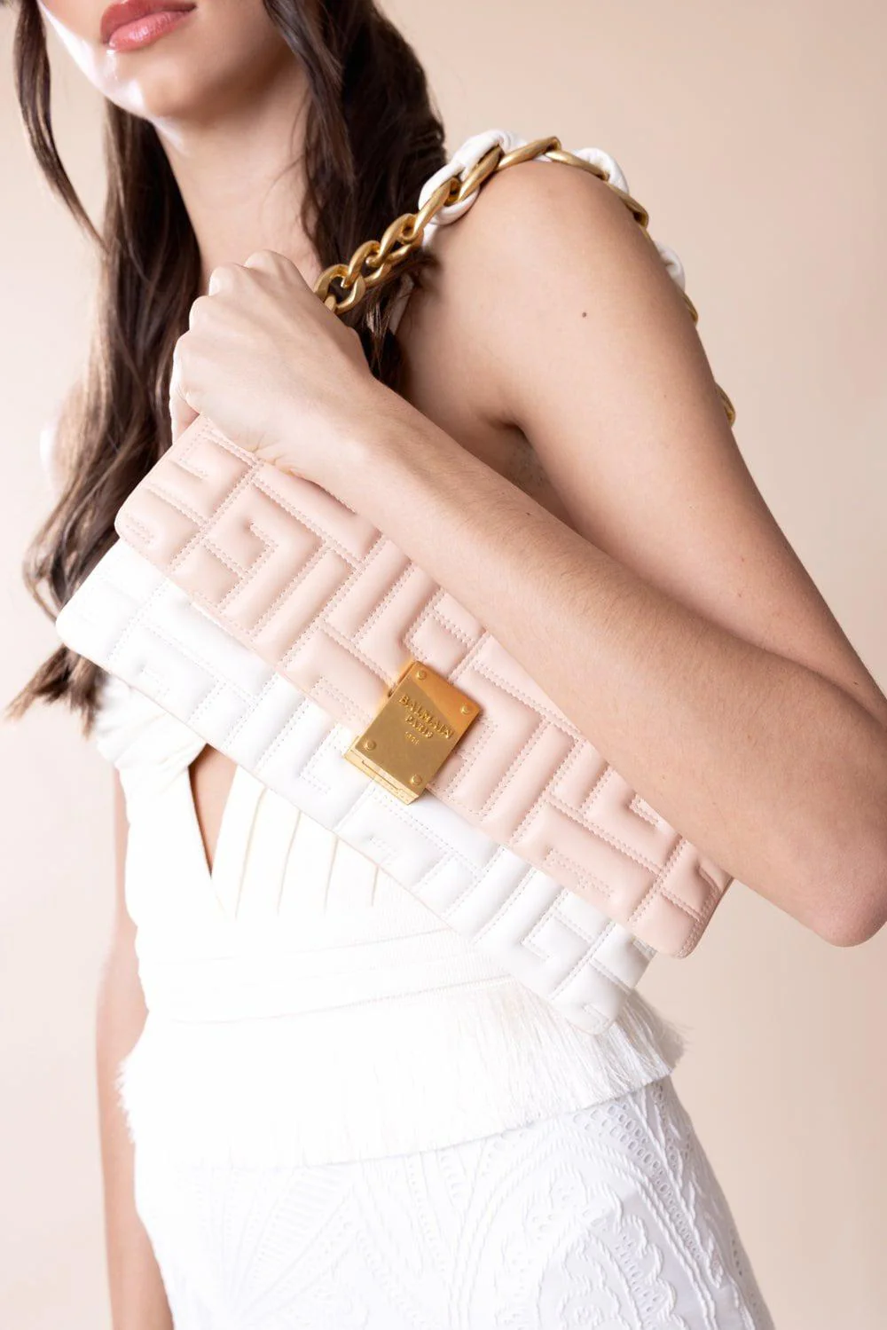 1945 Clutch - Nude Rose - Image 3
