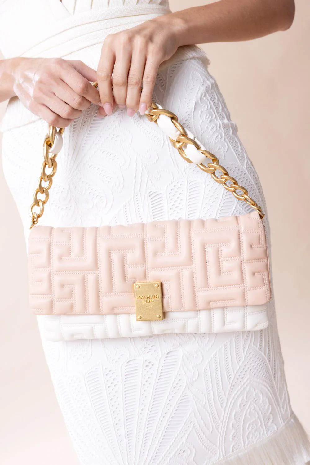 1945 Clutch - Nude Rose - Image 5