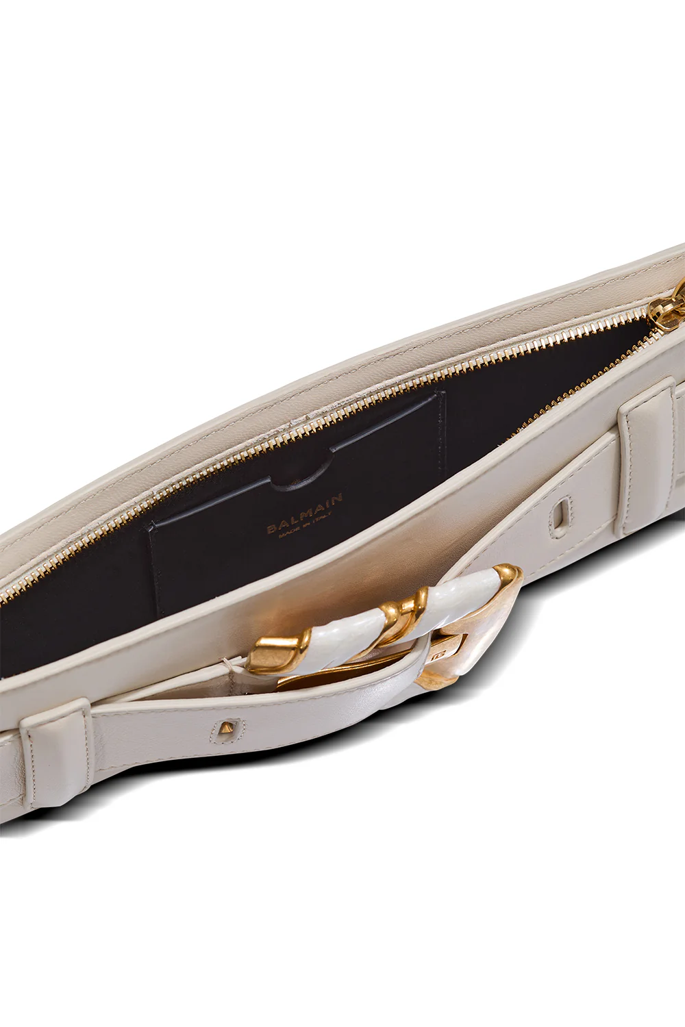 Anthem Clutch Bag - Crème - Image 6