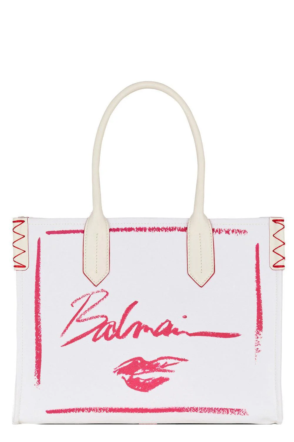 B-Army Shopper - Lipstick Canvas