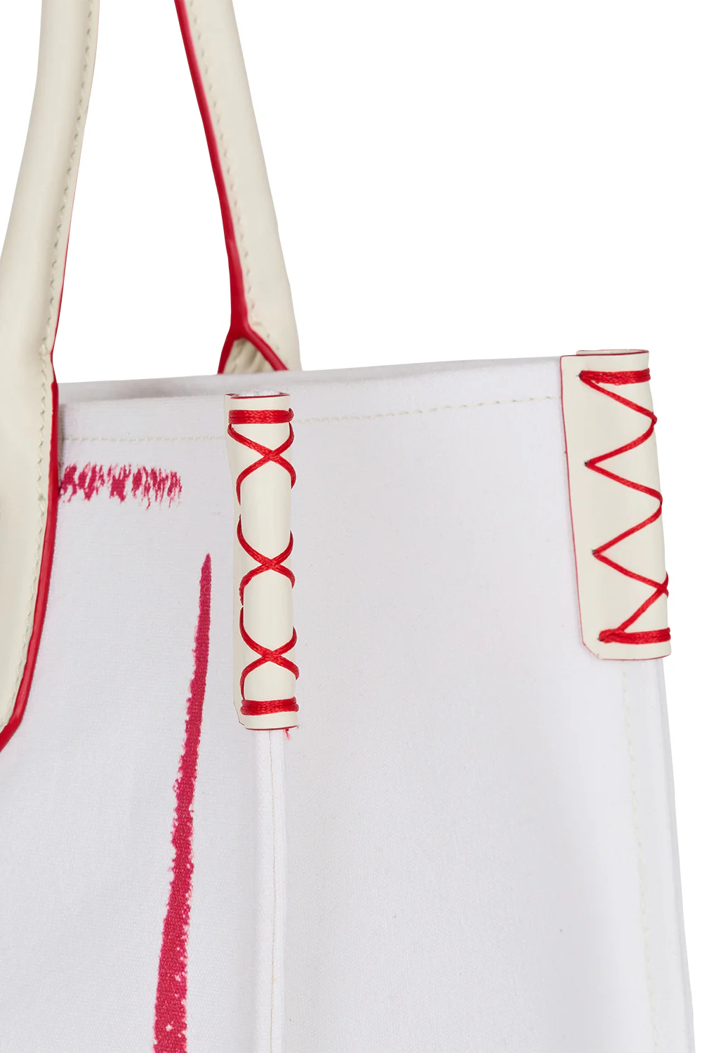 B-Army Shopper - Lipstick Canvas - Image 6