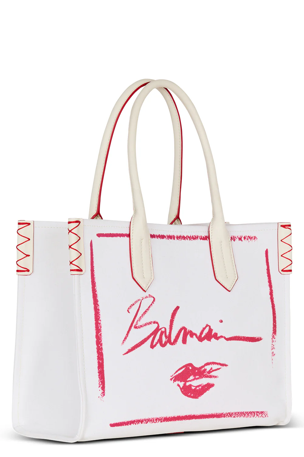 B-Army Shopper - Lipstick Canvas - Image 7