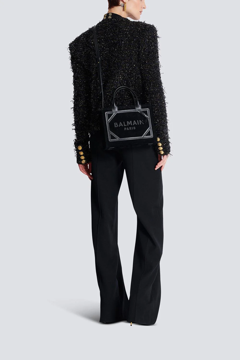 B-ARMY SHOPPER TOTE - NOIR - Image 3