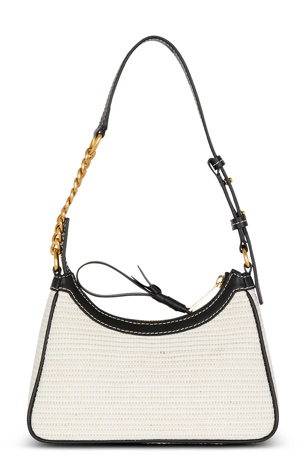 B-Army Shoulder Bag - Naturel Raffia - Image 7