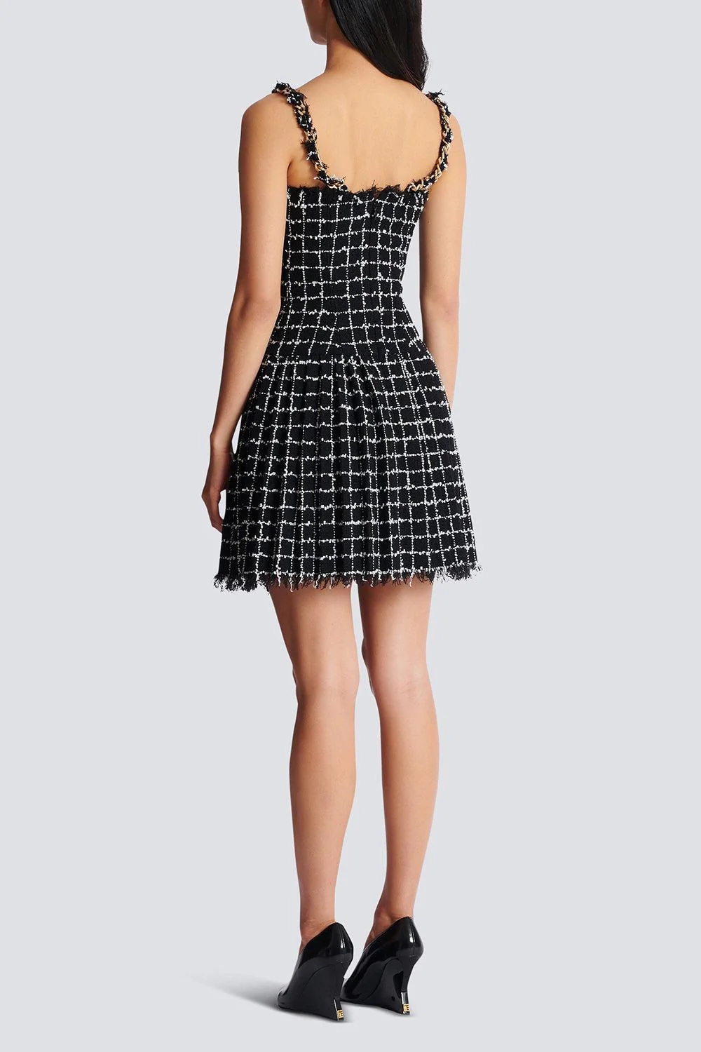 Chain Strap Bustier Dress - Image 8