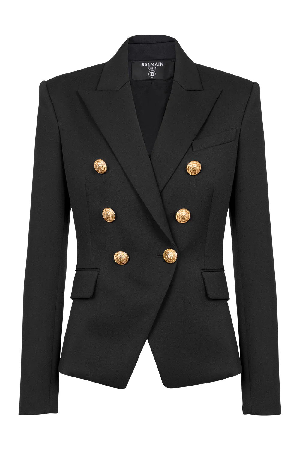 DOUBLE-BREASTED JACKET - NOIR