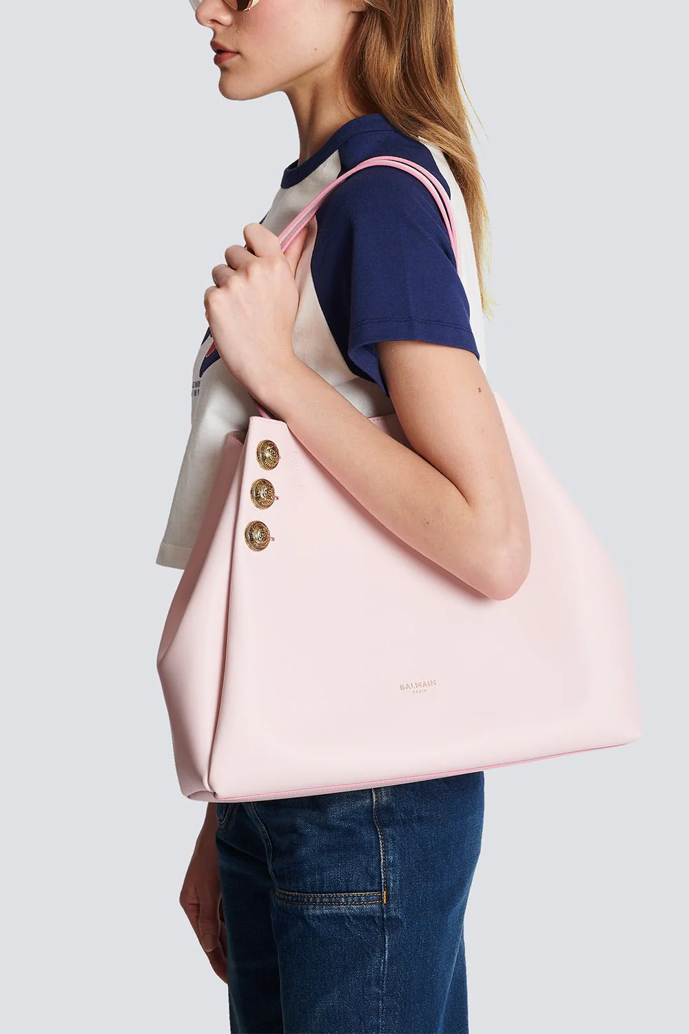 Embleme Tote Bag - Rose Pale - Image 4