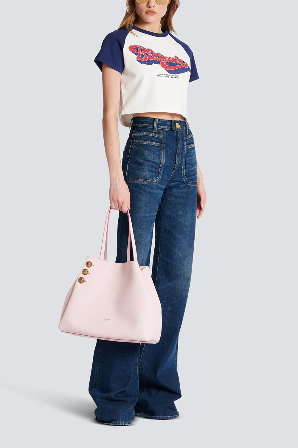 Embleme Tote Bag - Rose Pale - Image 6