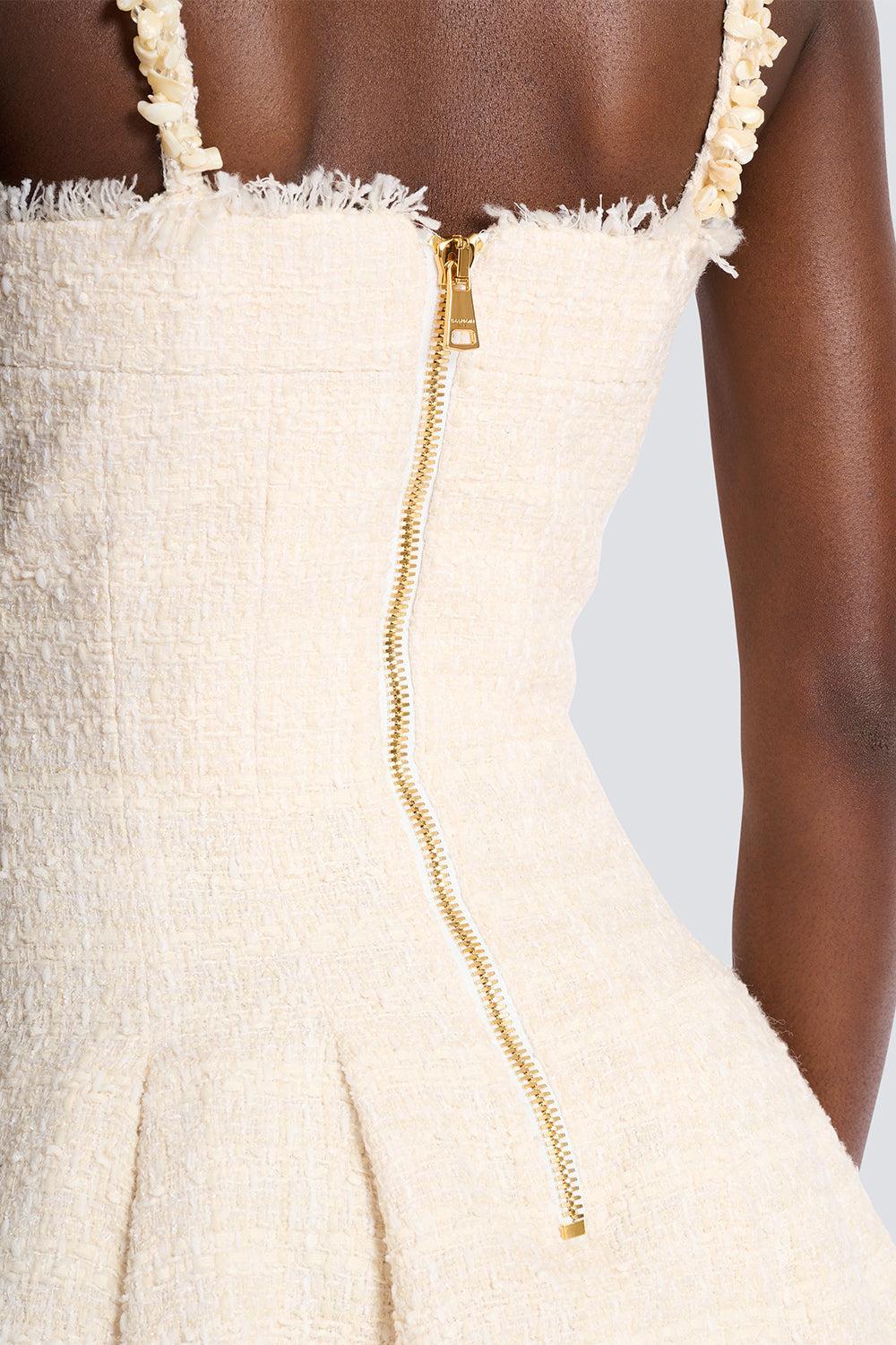 Embroidered Strap Flare Dress - Image 5