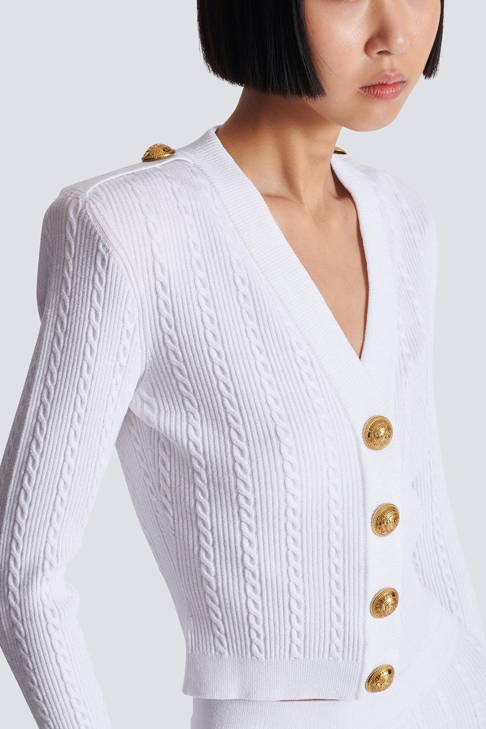 Four Button Cardigan - Image 6