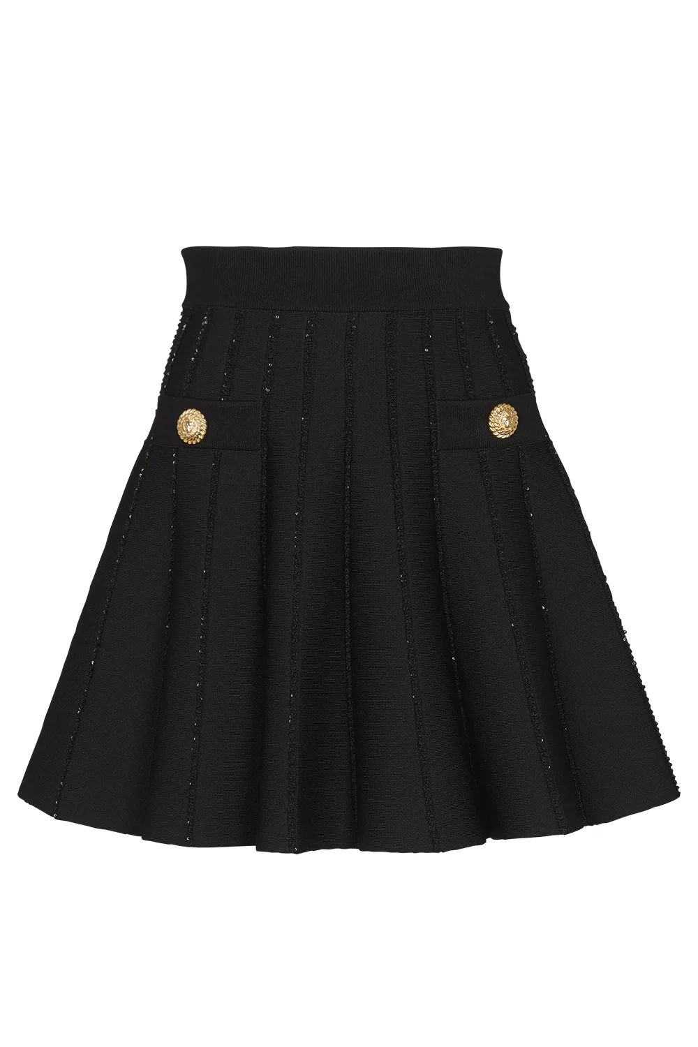 GLITTER FLARE SKIRT