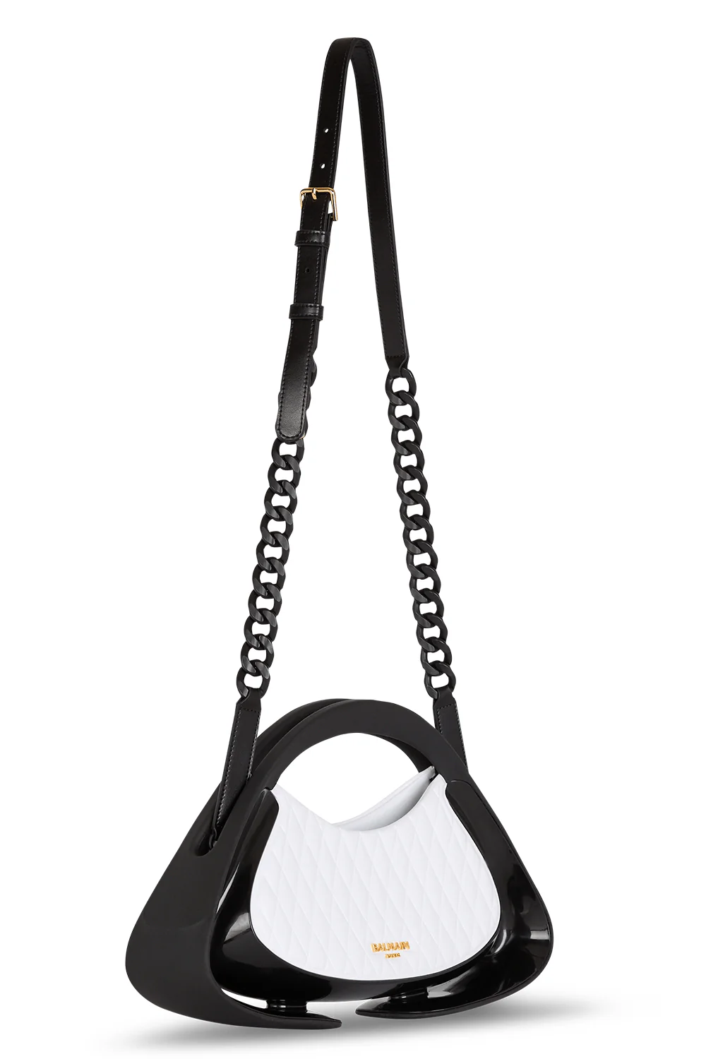 Jolie Madame Small Bag - Blanc Noir - Image 6