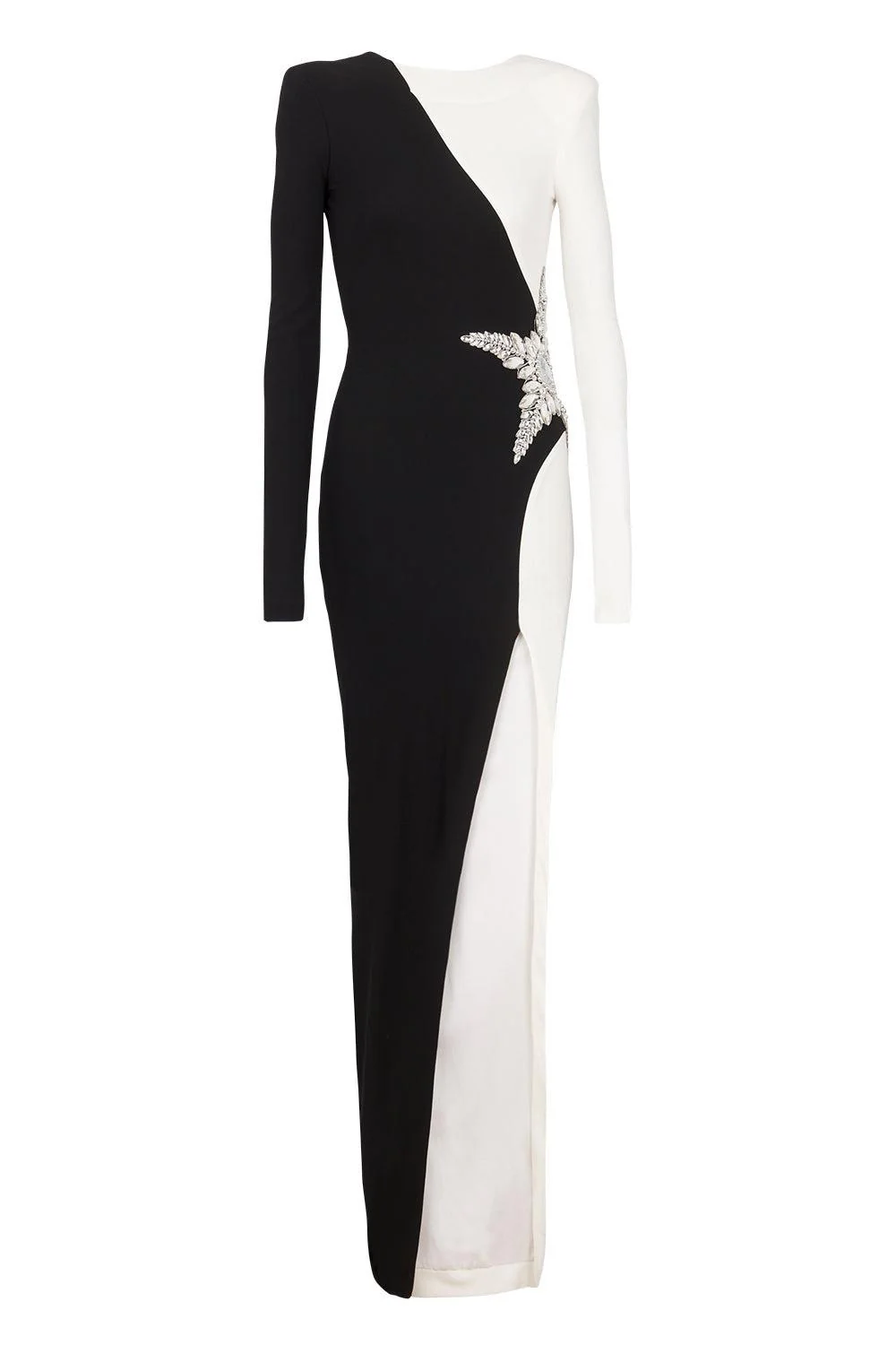 LONG SLEEVE SIDE STAR DRESS