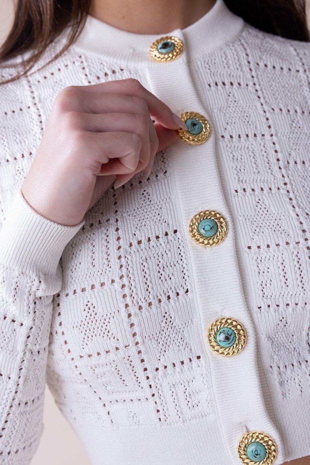 Monogram Cardigan - Image 8