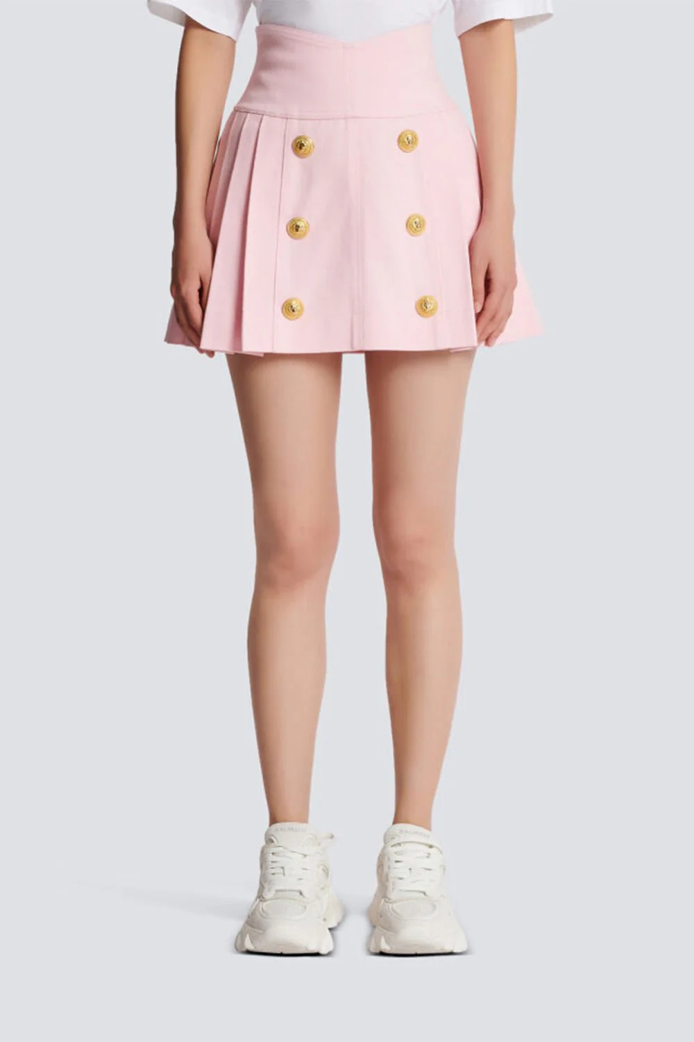 Pleated Mini Skirt - Image 2